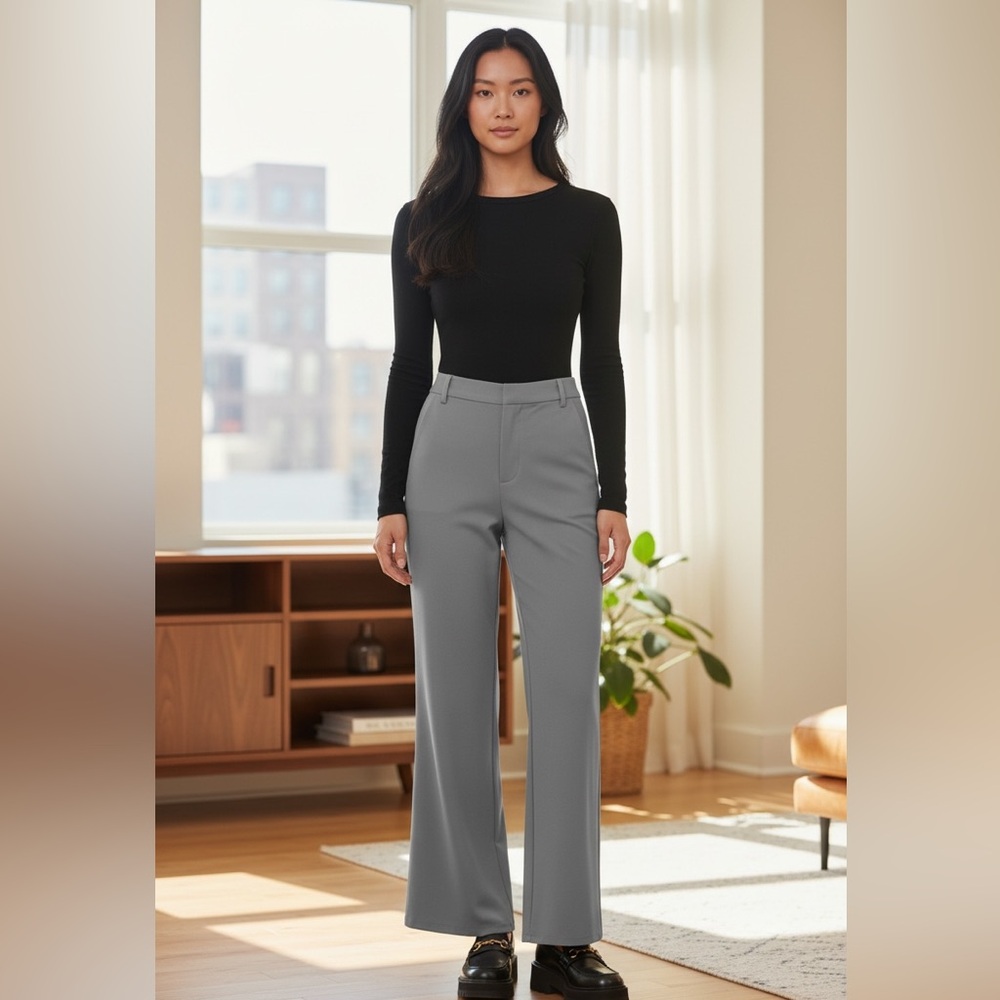 Area Stars Victoria Crepe Pants NWOT | Medium Flare Leg Lightweight Stretch Fit